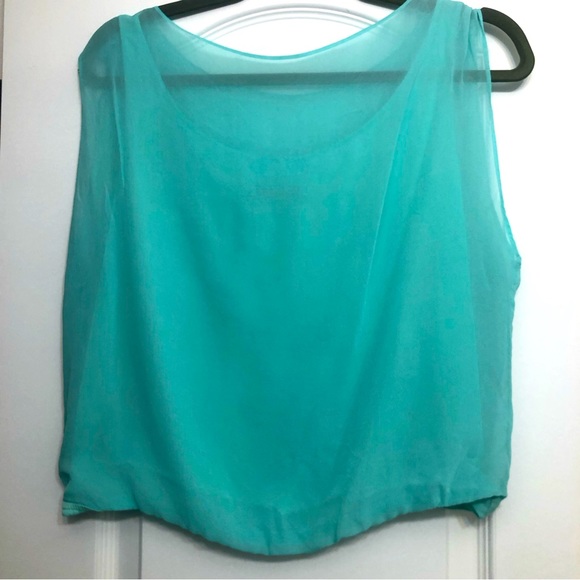 Alive + Olivia sleeveless silk top - Picture 2 of 4
